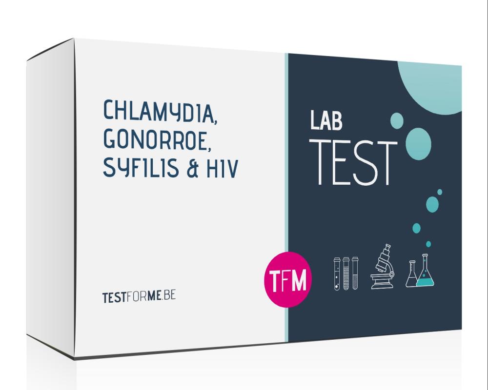 Combinatie testpakket voor de vrouw met 4 soa-bepalingen TFM-BE