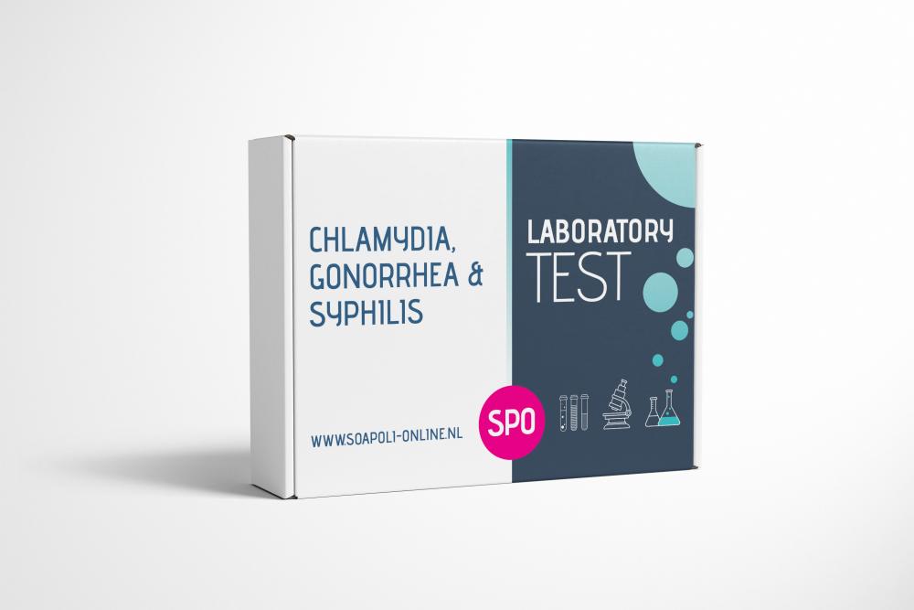 Combinatie SOA testpakket met chlamydia, gonorroe en syfilis